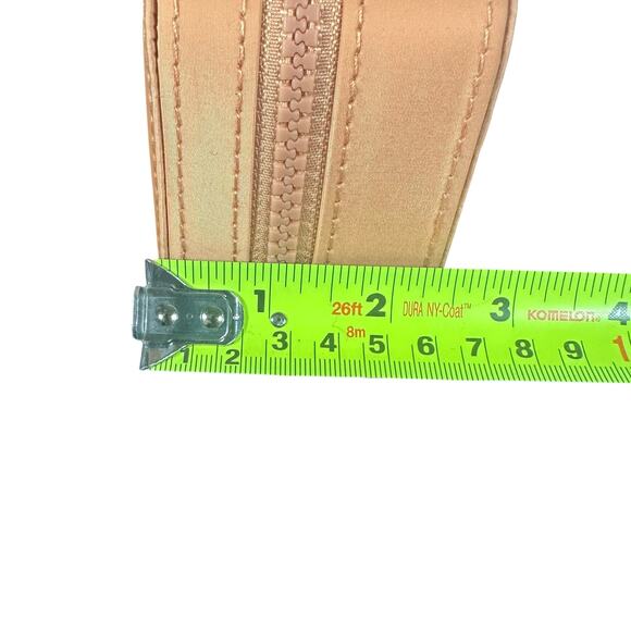 Dagne Dover Small Travel Case Women's Compact Organizer Peach Orange Neoprene - Picture 7 of 9